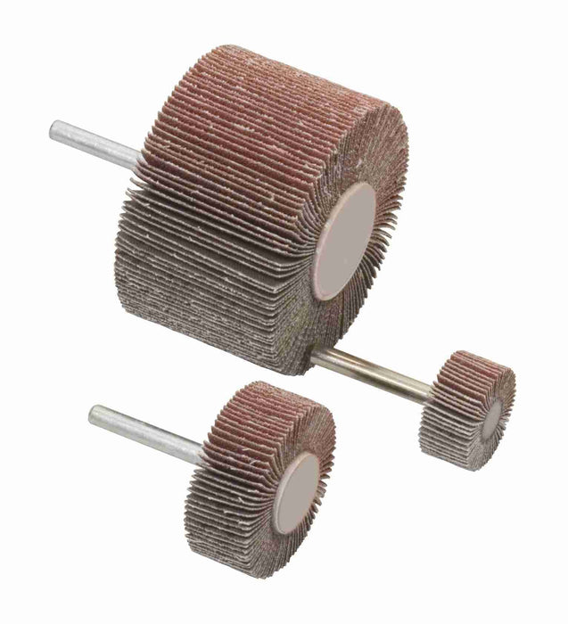 Abrasive Cloth Flap Wheels on a Spindle Flap Wheel Abrasives World 10 x 10mm P80 1