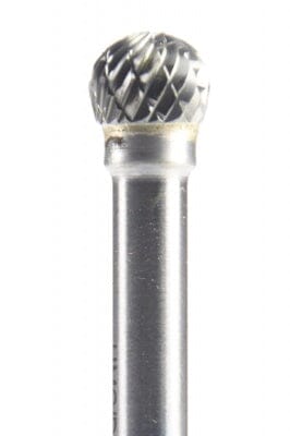 Ball (Dome) End Carbide Burrs Carbide Burr Non Ferrous Abrasives World