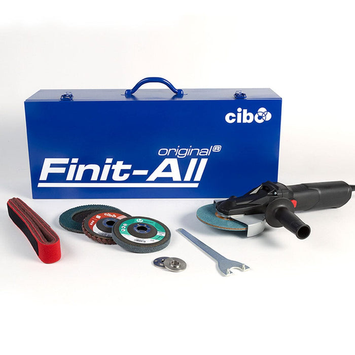Finitall 230v fillet weld grinder kit in steel case Machines Abrasives world