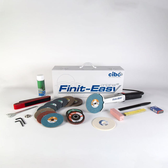 Cibo Finit-Easy Fillet Weld Grinder Machines ABRASIVES FOR INDUSTRY LIMITED - Abrasives world 110v Full Kit 