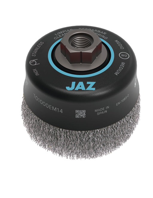 JAZ Cup Wire Brushes: Stainless Steel Wire Brushes Abrasives World