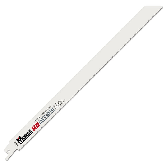 MORSE HD LINE RECIP Thick Bi-Metal 12" (300mm) 10 TPI MORSE Abrasives world