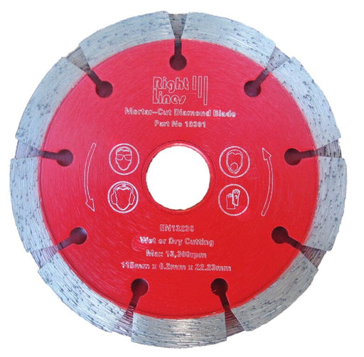 Mortar Cut Diamond Blades Diamond Mortar Raking Blades Abrasives World