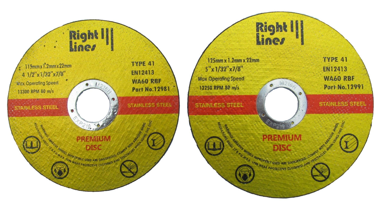 Premium Pro Thin Metal Cutting Discs Metal Cutting Discs Abrasives World 115mm