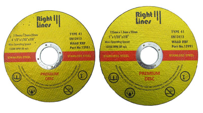 Premium Pro Thin Metal Cutting Discs Metal Cutting Discs Abrasives World 115mm