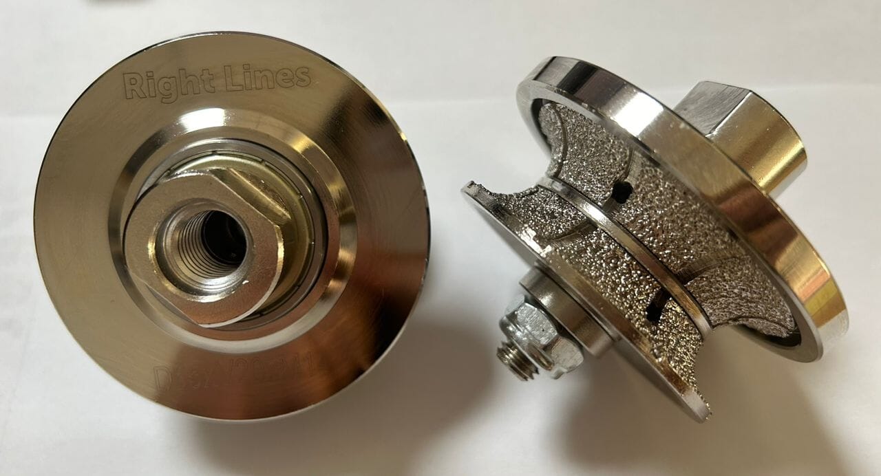 Diamond Profiling Router Wheels For Granite, Marble & Porcelain Diamond Edge Router Abrasives World