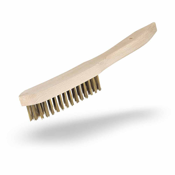 JAZ Wooden Handle Brush Wire Brushes Abrasives World