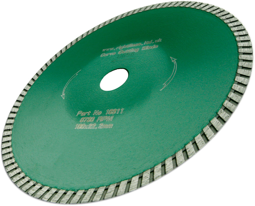 RIGHT LINES Turbo Diamond Blades For Curve Cutting Diamond Curve Cutting Tile Blades Abrasives World