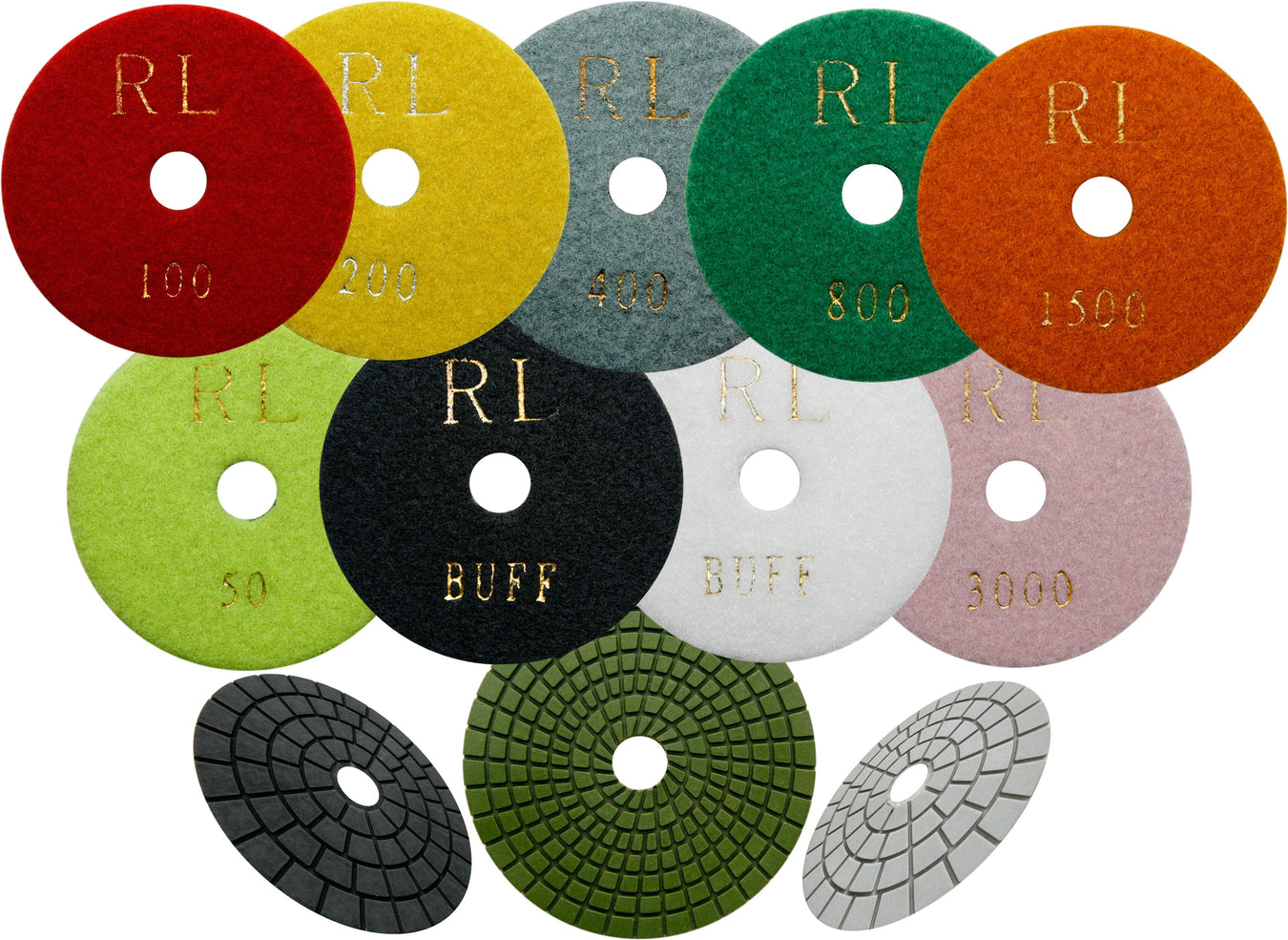 Diamond Polishing Pads, Discs & Blocks