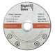 RIGHT LINES Metal Cutting Discs & Slitting Discs For Angle Grinders Stainless Steel Cutting Discss Abrasives World 100 x 1.2 x 16mm 1 