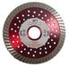 RIGHT LINES Turbo Smooth Cutting Diamond Blades For Granite, Roof Tiles & Bricks Diamond Cutting Blades Abrasives World 115 x 2.2 x 22.2mm 