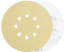 Aluminium Oxide Sanding Discs Grip Discs Aluminium Oxide Abrasives World 125mm 8 Holes P40 - Pack of 50