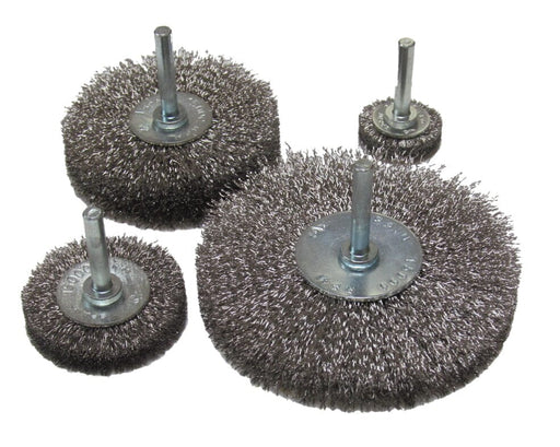 Spindle Mounted Radial Brush Wheels: Stainless Wire Brushes Abrasives World 