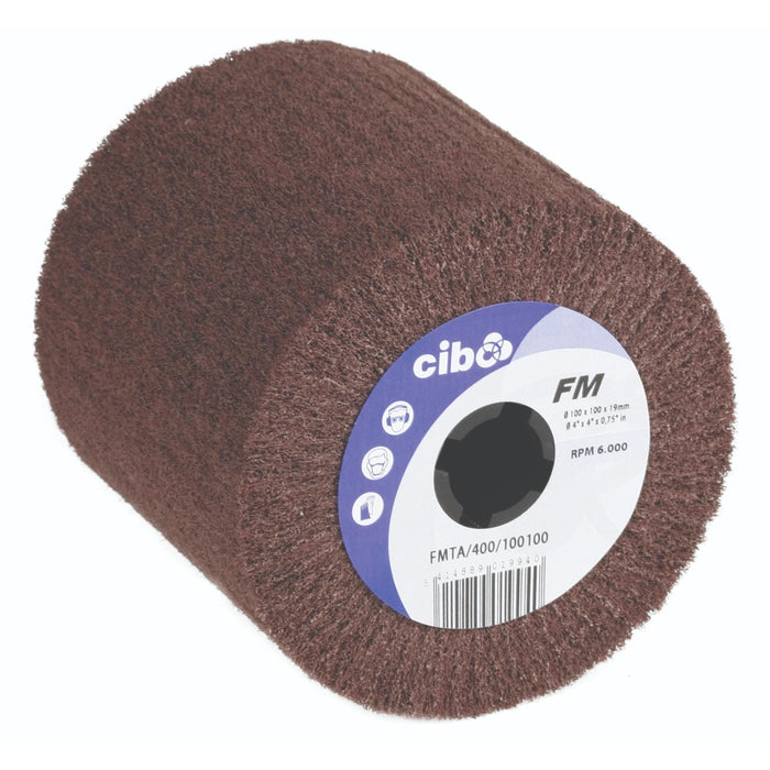 CIBO Nonwoven Flap Brush Wheel with 19mm Keyway (FMTA) Flap Wheel Abrasives World 