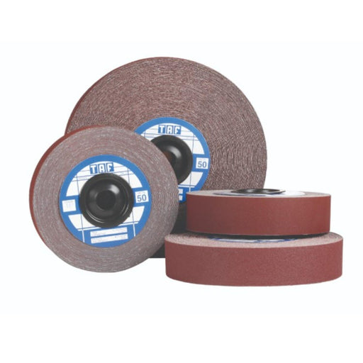CIBO Cloth Backed Aluminium Oxide Rolls "Emery" Style Cloth Roll Aluminium Oxide ABRASIVES FOR INDUSTRY LIMITED - Abrasives world 