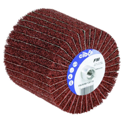 CIBO Combination Flap Brushes with M14 Fixing (FMCM) Flap Wheel Abrasives World 