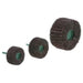 CIBO Non-Woven Abrasive (Scotchbrite type) Flap Wheels - Spindle Mounted Flap Wheel Abrasives World 