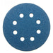 CIBO Zirconium Grip Discs Grip Discs Zirconium Abrasives World 125mm 8 Holes P40