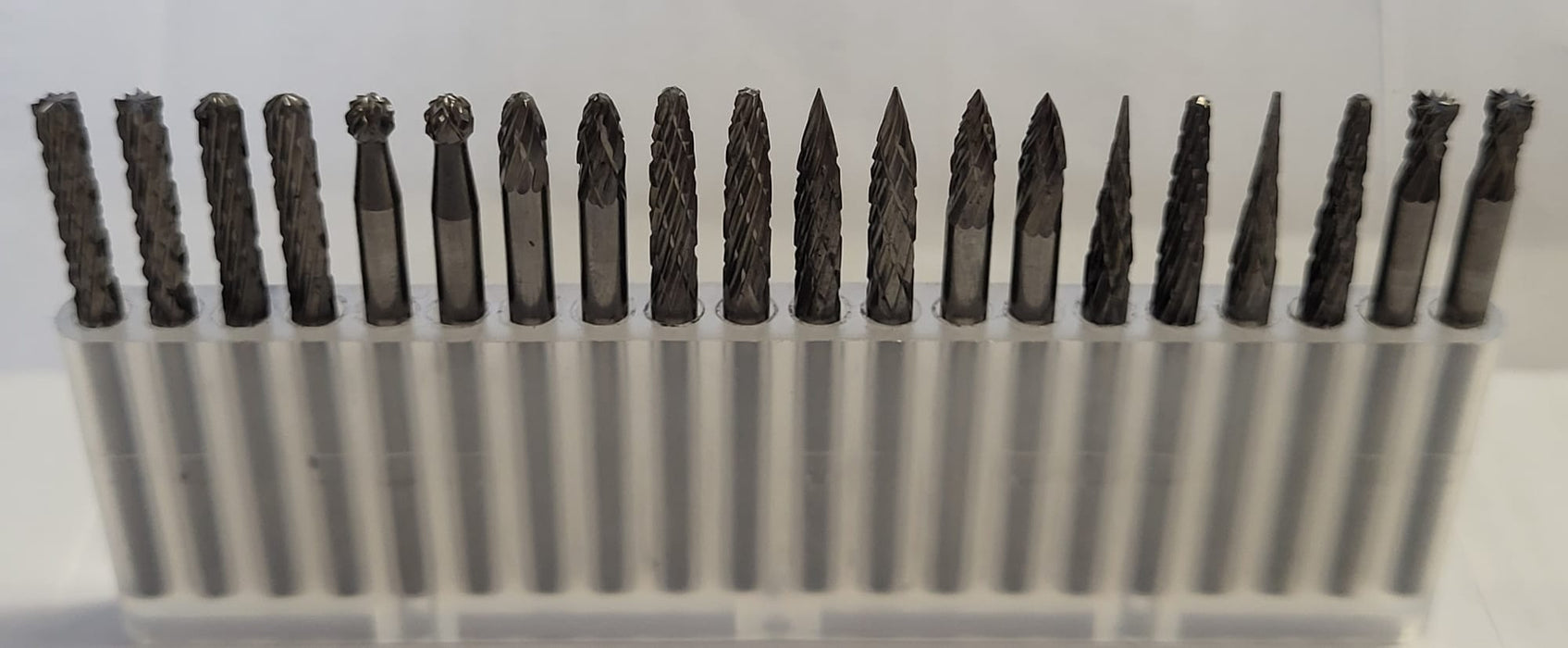 Carbide Burr Set HM 20 Piece 3mm Spindle Carbide Burr Hard Metal Abrasives world 