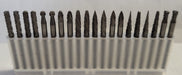 Carbide Burr Set HM 20 Piece 3mm Spindle Carbide Burr Hard Metal Abrasives world 