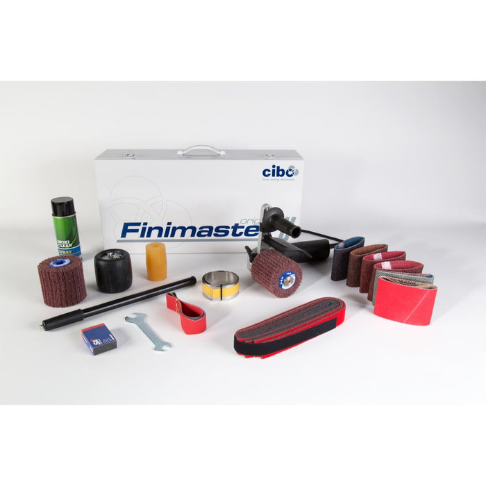 CIBO Finimaster Drum Sander 19mm Keyway Shaft Machine Kit Machines ABRASIVES FOR INDUSTRY LIMITED - Abrasives world 
