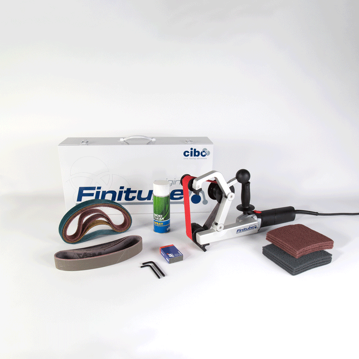 File Finisher R Tube Finitube Tube Polishing Machine – For Stainless Steel Pipe Finishing