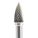 RIGHT LINES Pointed Tree Carbide Burrs Carbide Burr Hard Metal Abrasives World 