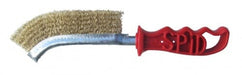 Hand Brush - Brass Coated Steel Abrasives World 