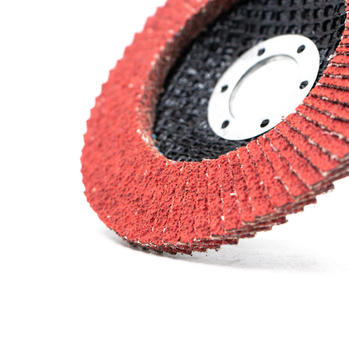 RIGHT LINES Ceramic Flap Disc 115mm Ceramic Flap Discs Abrasives World 