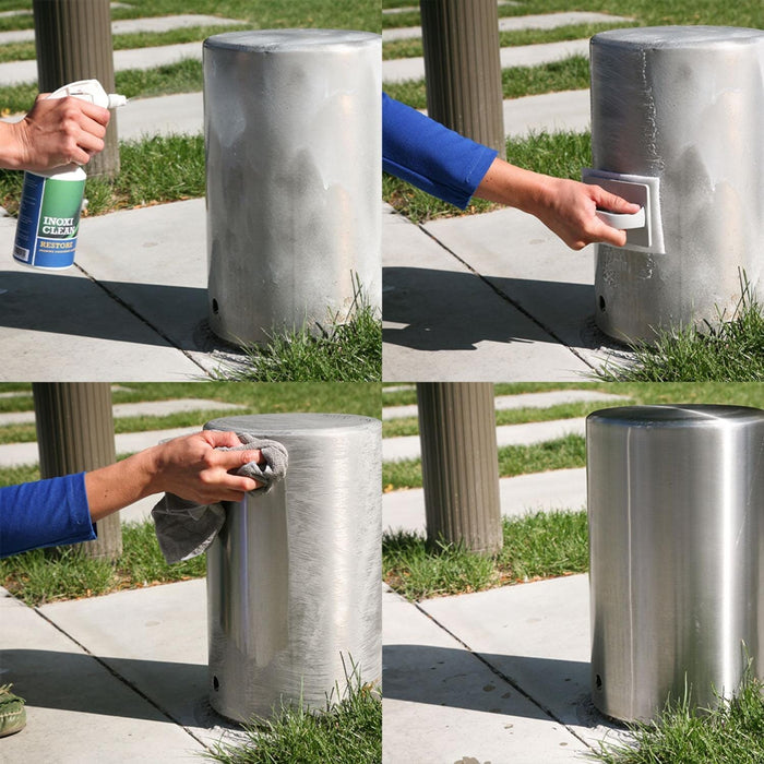 CIBO Inoxiclean Restore Solution 500ml Spray Bottle Polishing Products ABRASIVES FOR INDUSTRY LIMITED - Abrasives world 