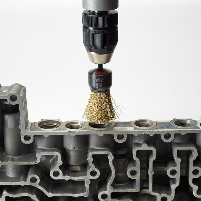 JAZ Wire End Brush Wheels - Steel Wire Wire Brushes Abrasives World 