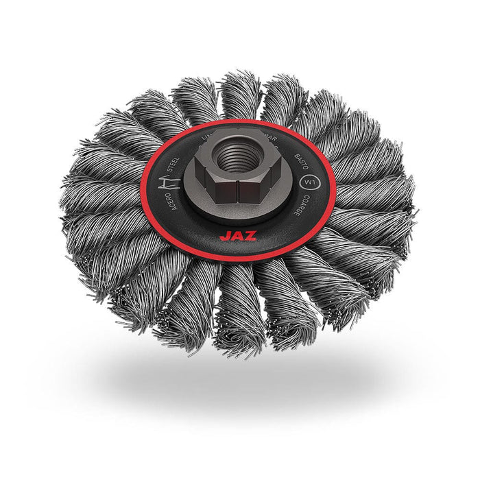 Wire Radial Brush Wheels For Angle Grinders -Steel Wire Brushes Abrasives World 