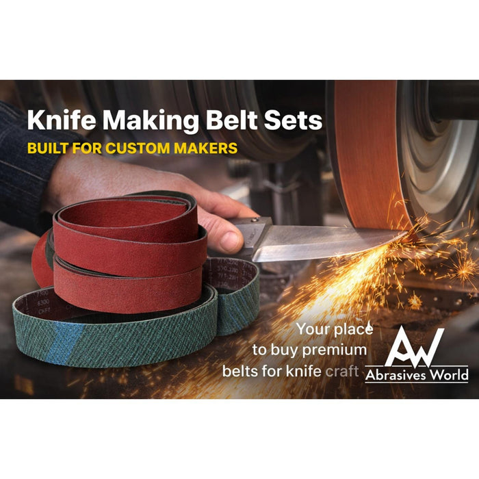 CIBO Knife Maker Belt Sets Sets Abrasives World 
