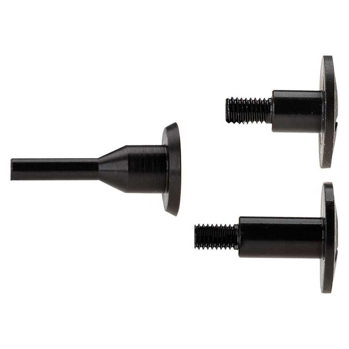 CIBO S6/SBB mandrel 6mm spindle for Bristle Brushes on a white background