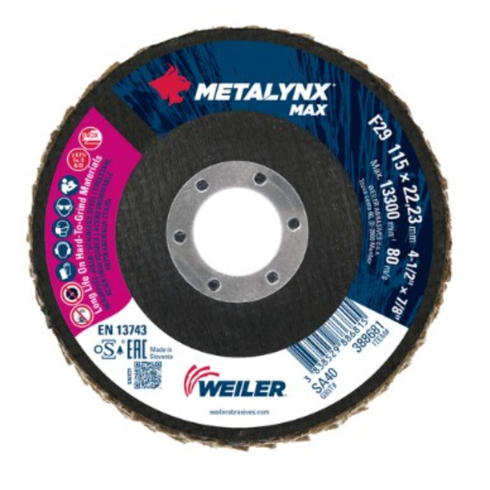Metalynx Max Flap Discs - Ceramic Flap Discs Abrasives world 