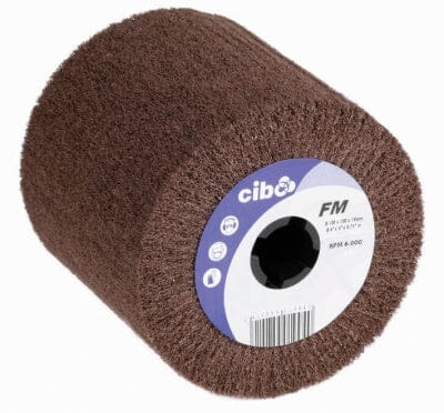 Nonwoven Flap Brush Wheel with 19mm Keyway (FMTA) Flap Wheel Abrasives World 