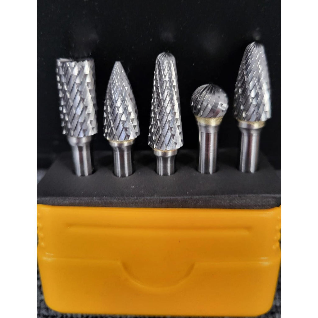 Bohrcraft Carbide Grinding Burr Set R3/ 10 Mm/Set Of 3