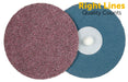 Aluminium Oxide Roloc Type Quick Change Sanding Discs Quick Change Aluminium Oxide Discs - Roloc Compatible Abrasives World 
