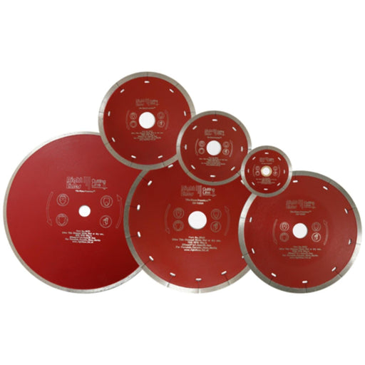 RIGHT LINES Thin Tile Slysa Premium Diamond Discs For Porcelain & Glass Tiles Diamond Blade Tile Slysa Abrasives World 