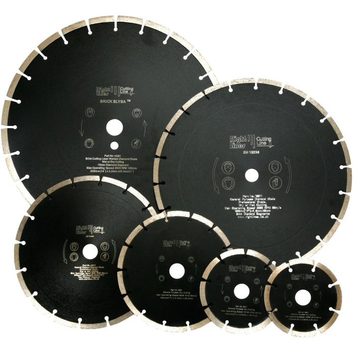 RIGHT LINES General Purpose Diamond Cutting Discs Diamond Blade General Purpose Abrasives World 