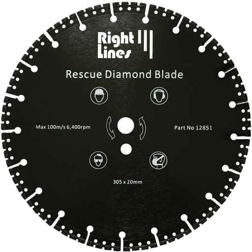 RIGHT LINES Rescue Multi-Cutting Discs Diamond Slitting Blades ABRASIVES FOR INDUSTRY LIMITED - Abrasives world 