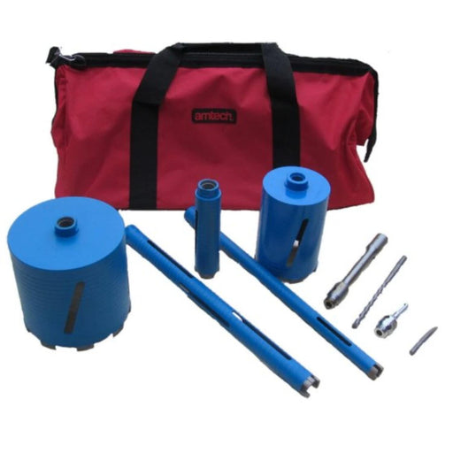 RIGHT LINES Diamond Core Drill Kit Diamond Core Drill Bit Dry Use Abrasives World 