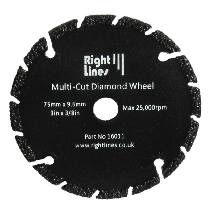 RIGHT LINES Rescue Multi-Cutting Discs Diamond Slitting Blades ABRASIVES FOR INDUSTRY LIMITED - Abrasives world 