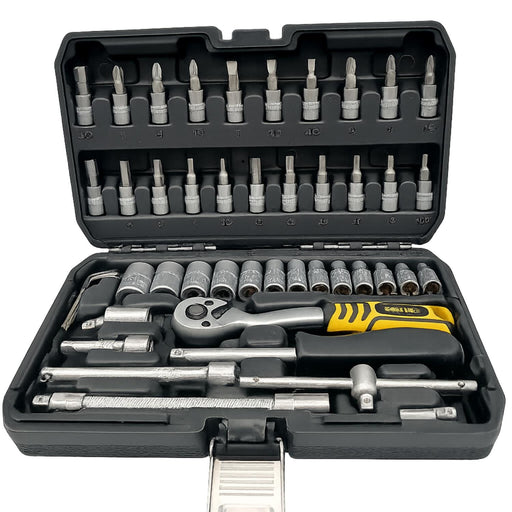 RIGHT LINES 1/4" DRIVE 46 Piece Socket Set Right lines Abrasives world 