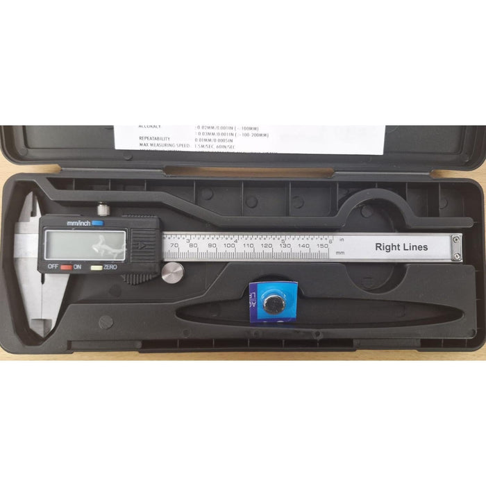 Digital Venier Brake, 0-150mm Vernier Caliper Measuring Instrument Stainless Steel Digital Caliper 6 Inch Measuring Instrument (Calipers Digital Venier Brake, 0-150mm Vernier Caliper Measuring Instrument Stainless Steel Digital Caliper 6 Inch Measuring Instrument (Calipers