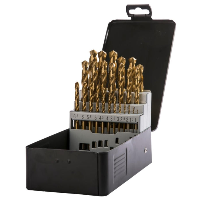 RIGHT LINES DRILLS 1-13mm 5% Cobalt Twist Drill 25pc Set HSS DRILLS ABRASIVES FOR INDUSTRY LIMITED - Abrasives world 