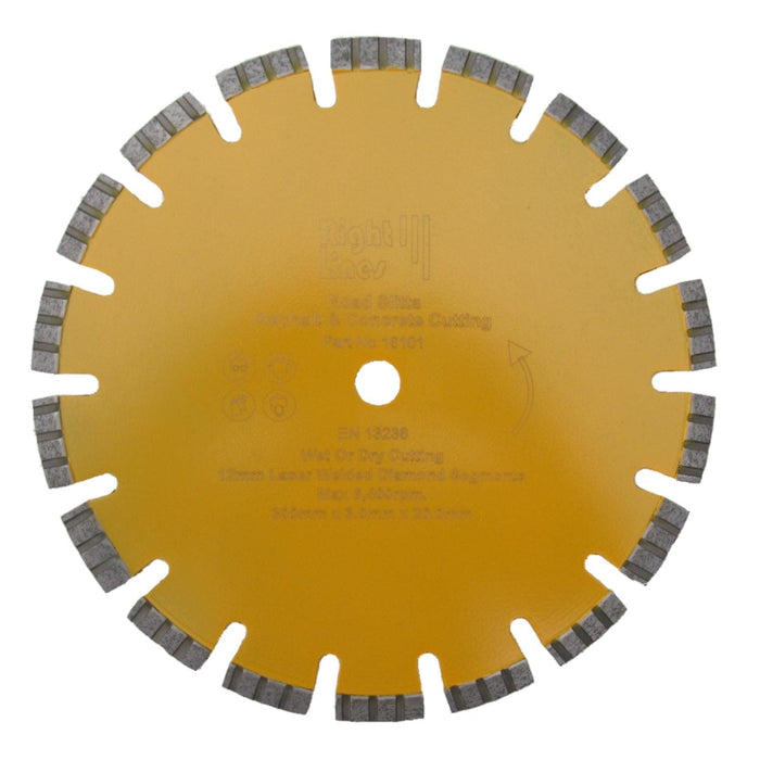 RIGHT LINES Road Slitta Asphalt & Concrete Diamond Discs Diamond Road & Asphalt Slitta Blades Abrasives World 