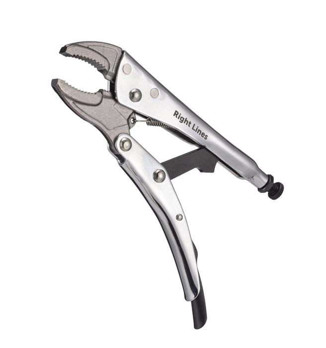 RIGHT LINES Straight Jaw locking Grip Plier 7" (180mm) Right lines Abrasives world 