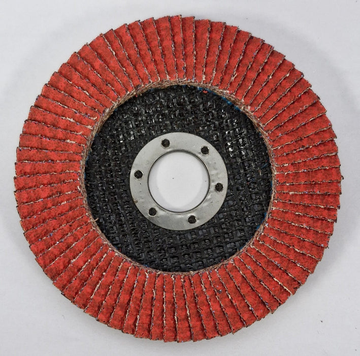 RIGHT LINES Ceramic Flap Disc 115mm Ceramic Flap Discs Abrasives World 