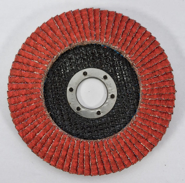 RIGHT LINES Ceramic Flap Disc 115mm Ceramic Flap Discs Abrasives World 